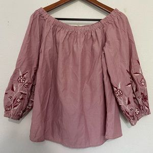 Simply Styled Off the Shoulder Top